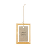 Faithful Inspired Hanging Plaque