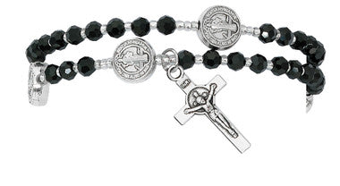 St. Benedict Twist Rosary Bracelet