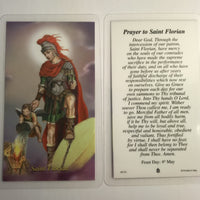 Male Saint Holy Cards