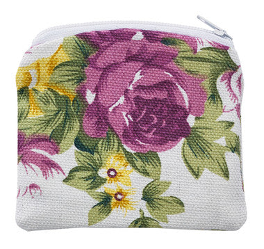 Floral Rosary Pouch