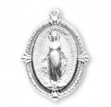 Pronged Border Miraculous Mary