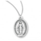 Beaded Edge Miraculous Medal