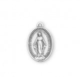 Beaded Edge Miraculous Medal