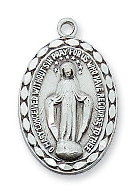 Beveled Miraculous Medal