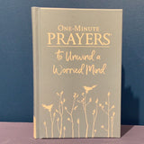 One Minute Prayers to Unwind a Worried Mind