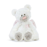 Pink Guardian Angel Bear Rattle