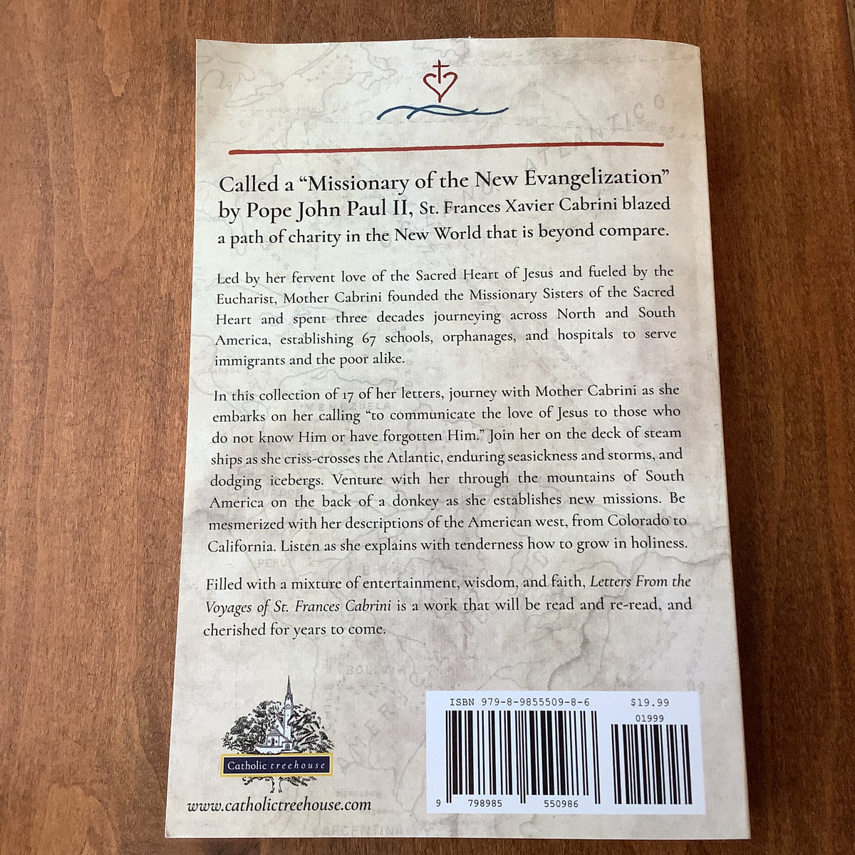 Letters From the Voyages of St. Frances Cabrini – Shop Cabrini