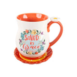 Saved by Grace Mug & Coaster