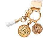 Wristlet Keychain - God Says Your Are Chosen