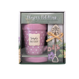 Flower Pot Mug - Simply Blessed
