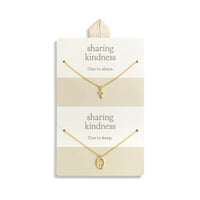 Sharing Kindness Cross Necklace