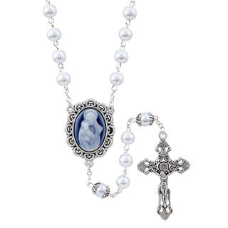 Madonna & Child Cameo Rosary