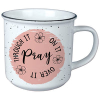 Pray Vintage Mug