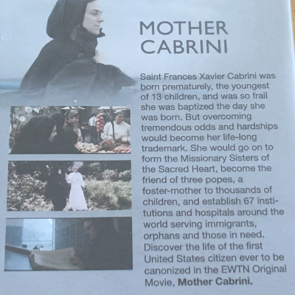 Mother Cabrini Movie Shop Cabrini