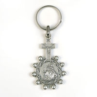 St. Christopher Rosary Keychain