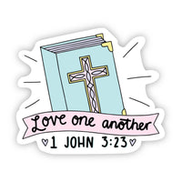 Love One Another Bible Sticker