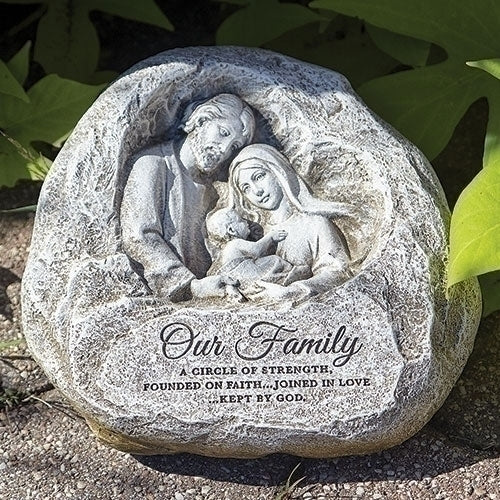 Holy Family Garden Stone