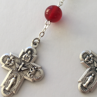 4-Way Cross Auto Rosary