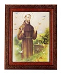 St. Frances of Assisi Brown Frame
