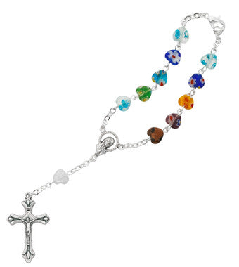 Murano Glass Auto Rosary