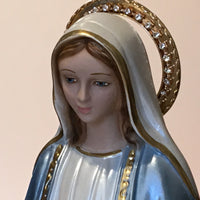 Pearlized Mary Statue