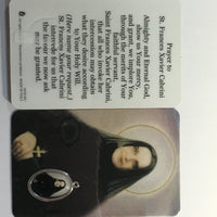 Holy Card with Medal
