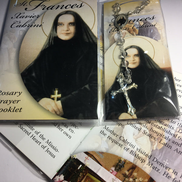 Cabrini Book and Rosary Set