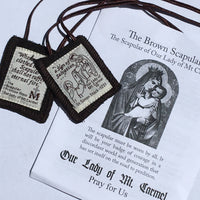 Our Lady of Mt. Carmel Brown Scapular