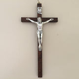 Slim Wood Crucifix