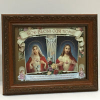 Home Blessing Brown Frame