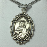 St. Jude Sterling Necklace