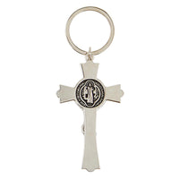 Saint Benedict Crucifix Keychain