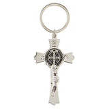 Saint Benedict Crucifix Keychain