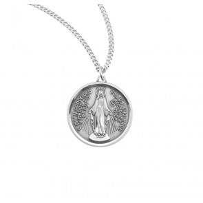 Round Contemporary Miraculous Medal