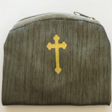 Bamboo Textured Rosary Case