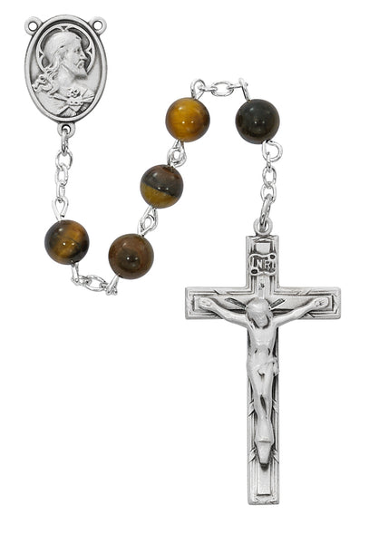 Tigers Eye Rosary