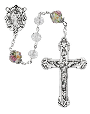 Floral Our Father Rosary