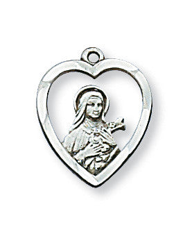 Sterling Silver St. Therese