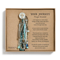 Turquoise 'Your Journey' Prayer Bracelet