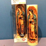 LED Guadalupe Candle