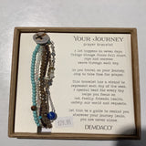 Turquoise 'Your Journey' Prayer Bracelet