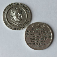 St. Gemma - Patron Saint of Back Pain Coin