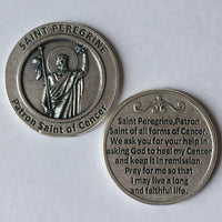 Saint Peregrine Pocket Coin