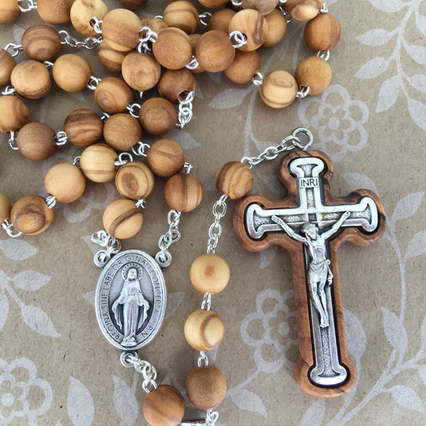 Olive Wood Rosary