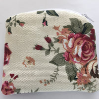 Rose Zippered Rosary Case