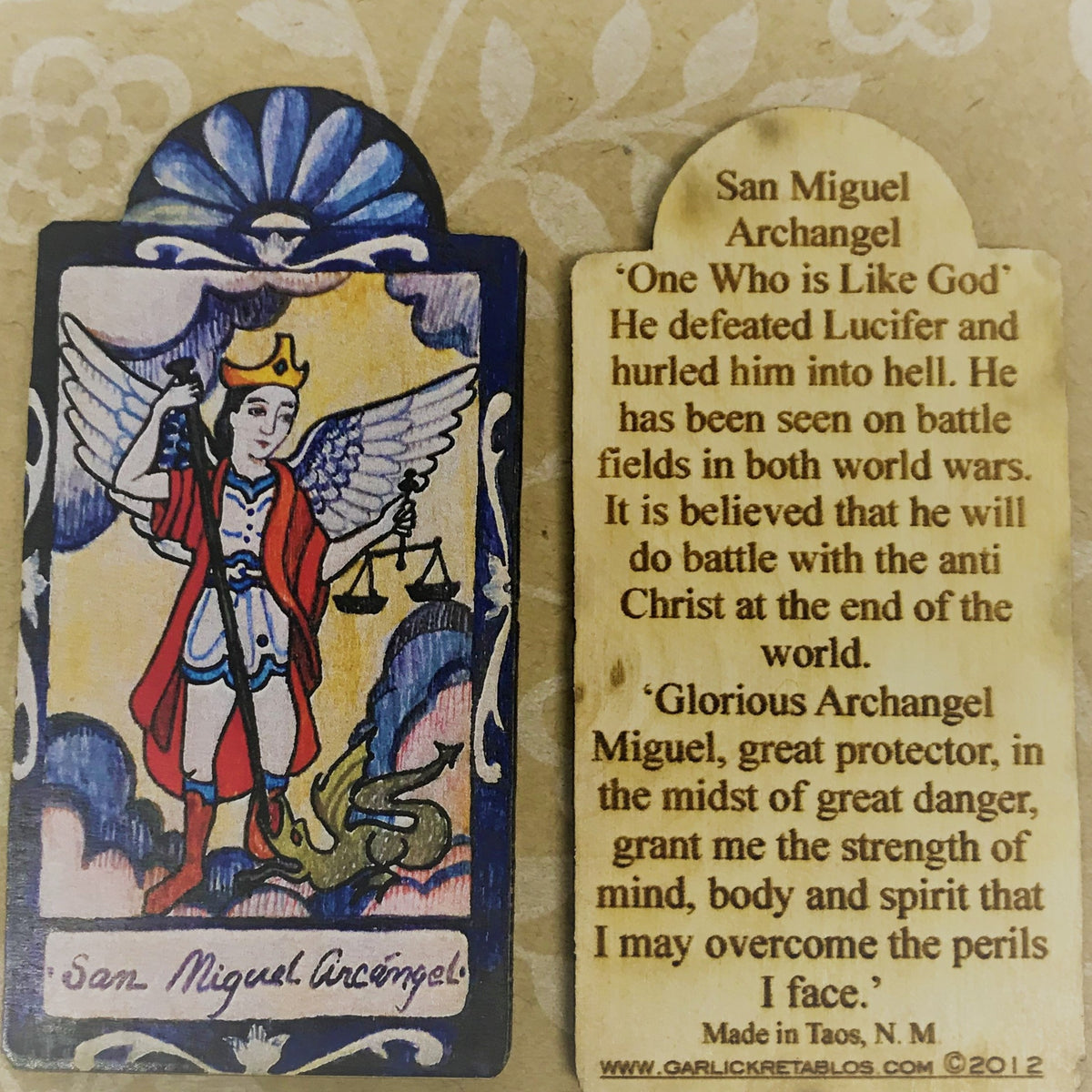 Saint Michael Pocket Token – Shop Cabrini