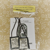 Our Lady of Mt. Carmel Brown Scapular