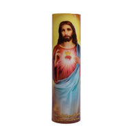 LED Sacred Heart of Jesus Candle